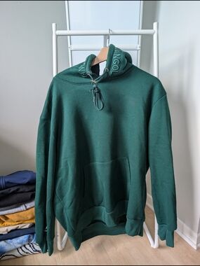 Kangol Dark Green Crewneck Hoodie Sweatshirt